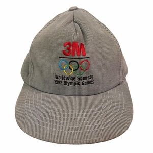 3M 1992 Olympic Games Gray Cap